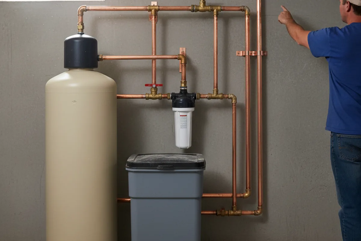 Whole-house water treatment system installed in Trafalgar
